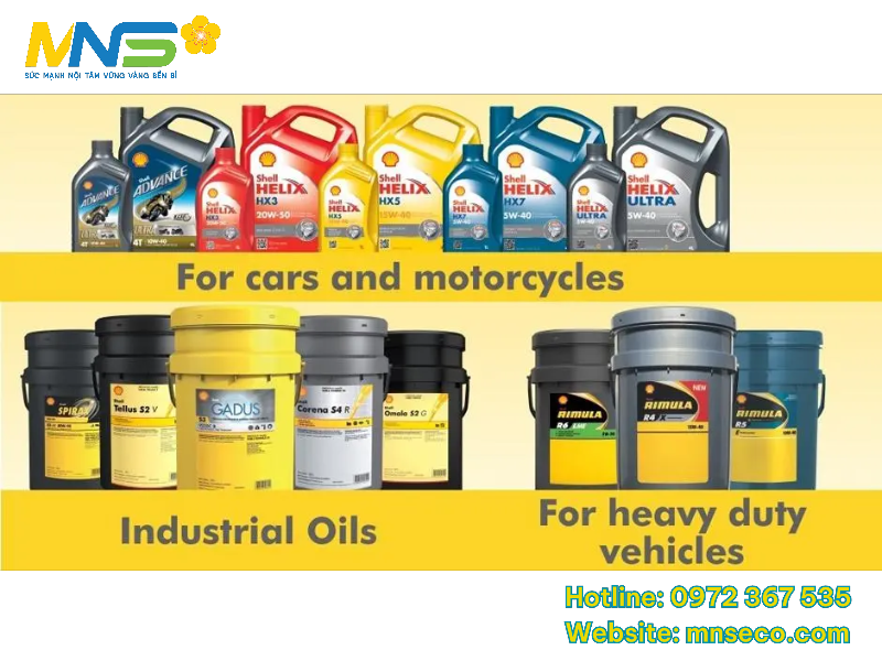 dầu nhớt shell chính hãng