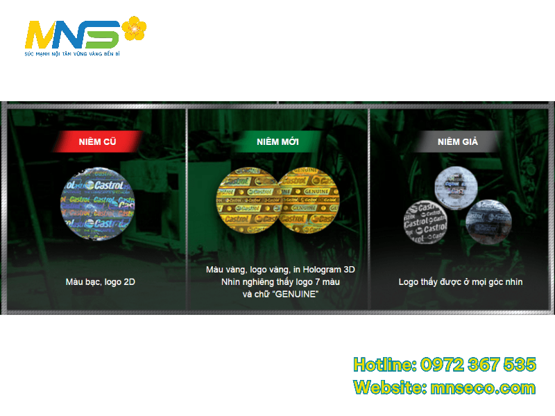cách phân biệt dầu nhớt Castrol thật và giả
