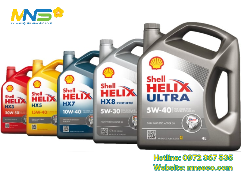 Dầu nhớt ô tô Shell chính hãng: Bảo vệ động cơ bền bỉ, tiết kiệm nhiên liệu dầu nhớt ô tô Shell chính hãng