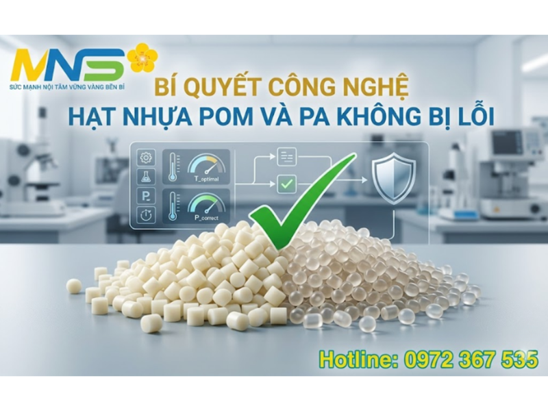 Nên chọn hạt nhựa POM hay PA