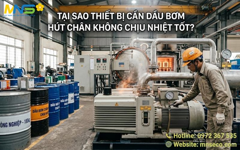 Dầu bơm hút chân không
