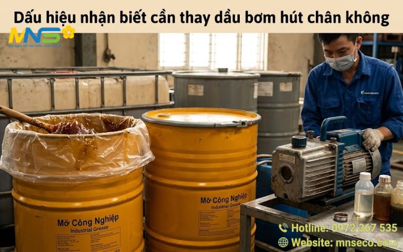 Dầu bơm hút chân không