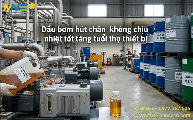 Dầu bơm hút chân không