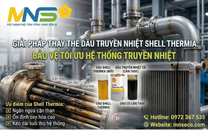 dấu hiệu dầu truyền nhiệt cần thay mới