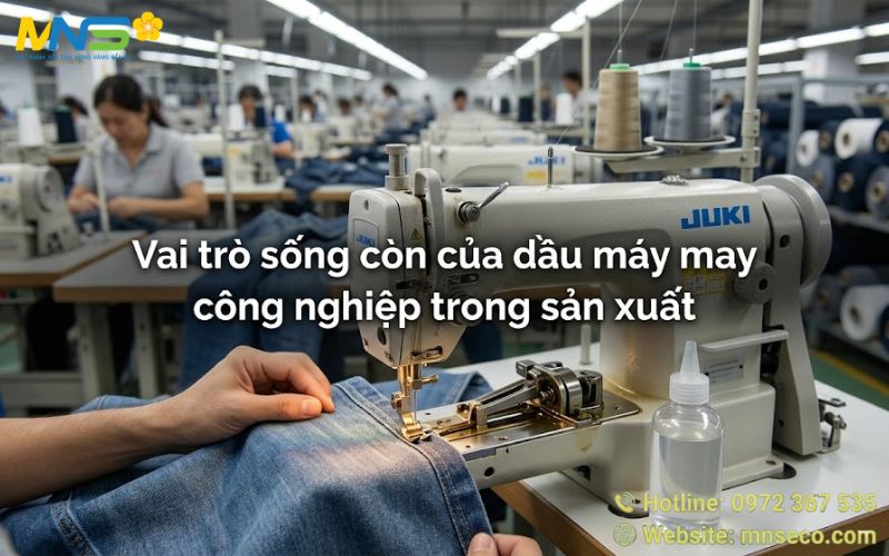 Dầu máy may công nghiệp