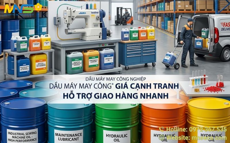 Dầu máy may công nghiệp