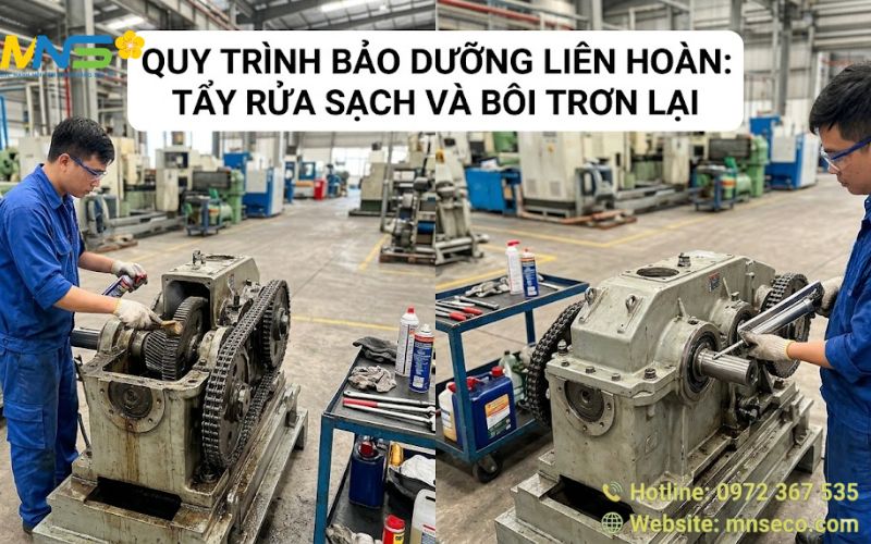 Dung dịch tẩy rửa máy công nghiệp
