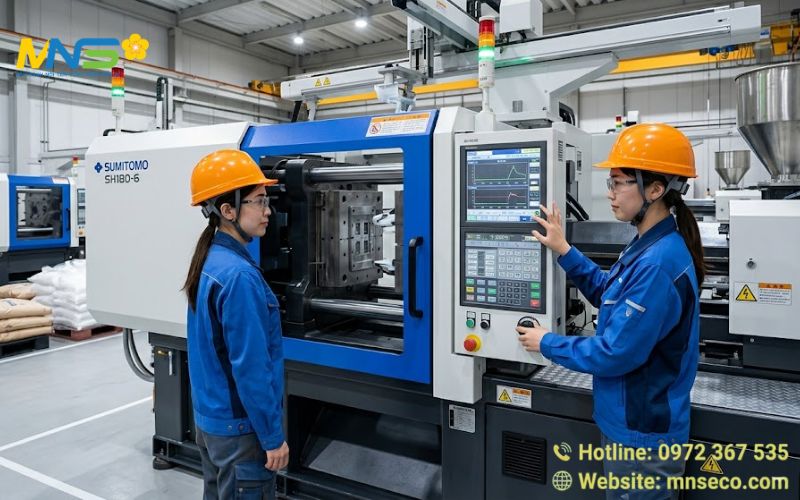 Hướng dẫn quy trình thay mỡ bôi trơn cho máy ép nhựa chi tiết nhất Quy trình thay mỡ bôi trơn cho máy ép nhựa