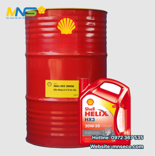 Dầu động cơ Diesel – Shell Helix HX 3 20W50