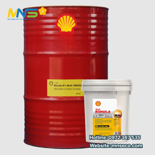 Dầu động cơ Diesel – Shell Rimula R1 Multi 20W50