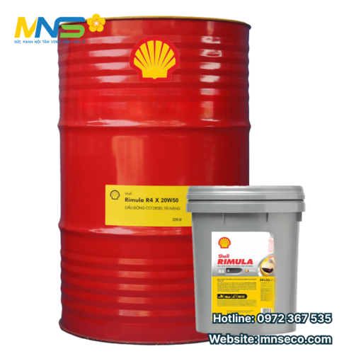 Dầu động cơ Diesel – Shell Rimula R4 X 20W-50