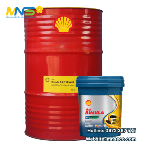 Dầu động cơ Diesel – Shell Rimula R5 E 10W-40