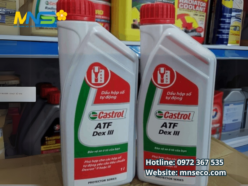 Dầu hộp số và dầu trợ lực tay lái
