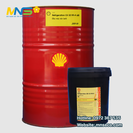 Dầu máy nén lạnh – Shell Refrigeration Oil S2 FR-A 68 Đặt hàng