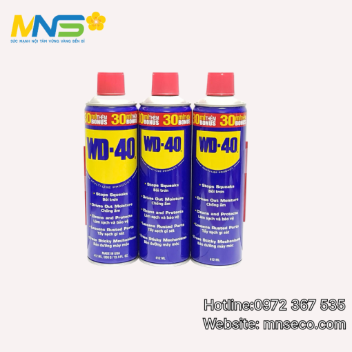 WD-40 dầu bôi trơn và chống rỉ sét đa năng