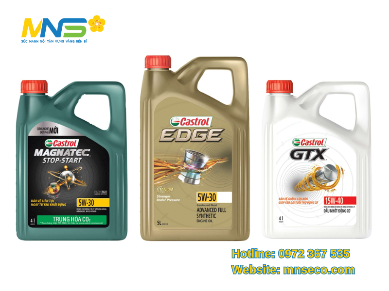 báo giá dầu nhớt Castrol 