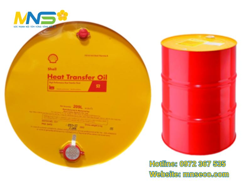 dầu truyền nhiệt Shell