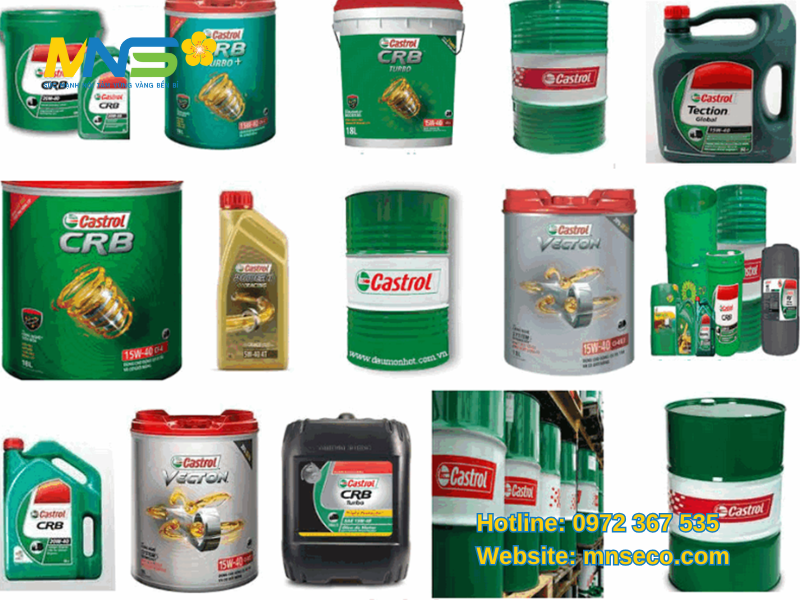 bảng giá dầu nhớt Castrol cho đại lý 