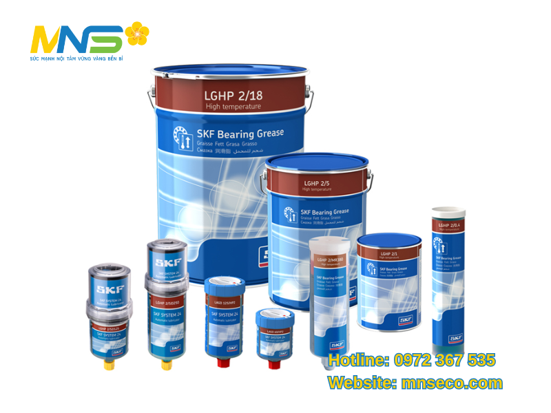 loại mỡ vòng bi chịu nhiệt SKF phổ biến hiện nay 