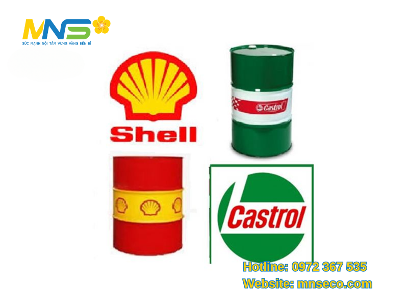 so sánh hiệu suất dầu bánh răng Castrol với Shell