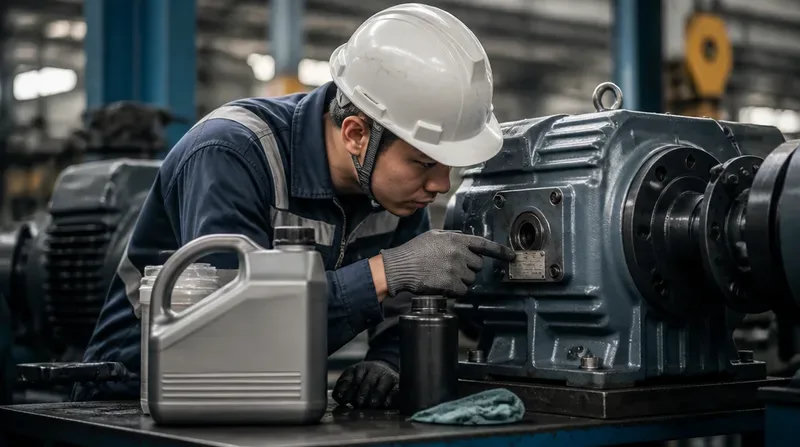 Cách chọn dầu hộp số worm gear bánh răng trục vít